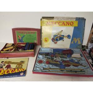 Two Boxes Of Meccano 