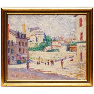 Pierre Thomas (1865–1930) Place De La Compostelle In Limoges Crozant School Alluaud Jouhaud 