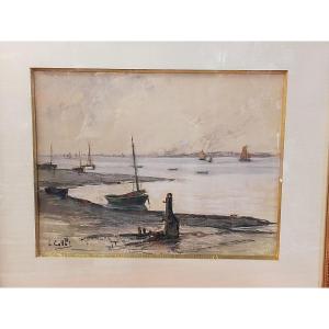 Henri Callot (1875-1956) île De Ré, île d'Oléron, Charente