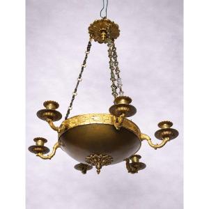 Gilt Bronze Chandelier – Empire Period