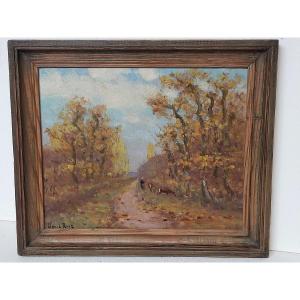 Paul Rue (1866/1954) Crozant School 