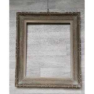 Patinated Wooden Frame 8f For Painting 46cm X 38cm