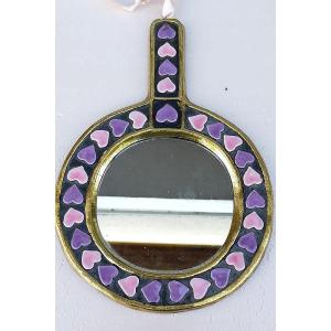 Mithé Espelt Gold-plated Wall Mirror