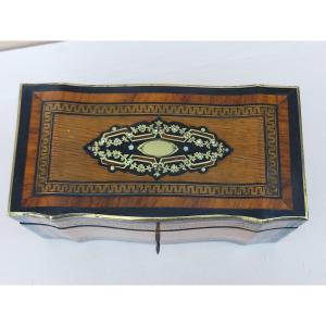 Napoleon III Marquetry Tea Chest