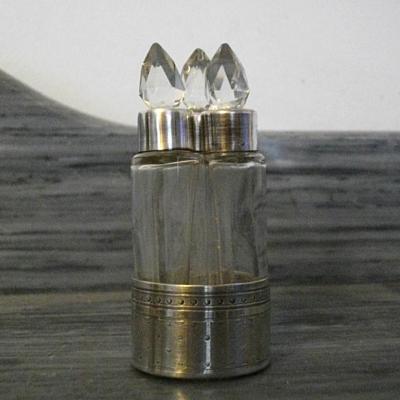 Small Silver Perfume Bottle
