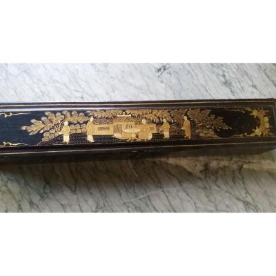 Box For Chinese Lacquer Fan