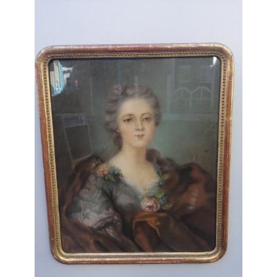 Pastel Louise De France Fille De Louis XV