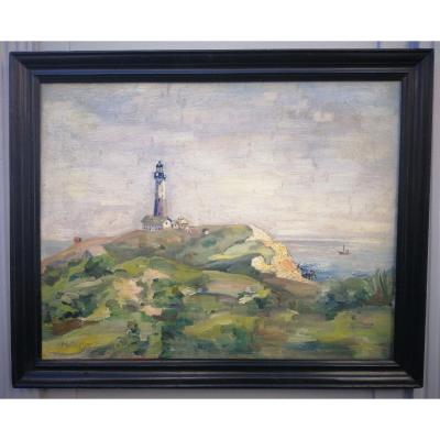 Lucien Mainssieux The Lighthouse Of Tipaza Algeria