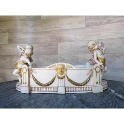 Large Jardiniere For Children Ernst Wahliss 1837-1900. Royal Vienna Austria