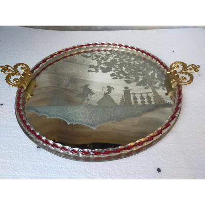Venice Murano Glass Tray