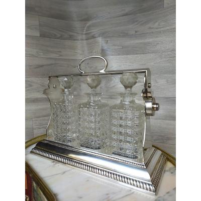 Cave A Liqueur Ou Whisky En Cristal De Baccarat