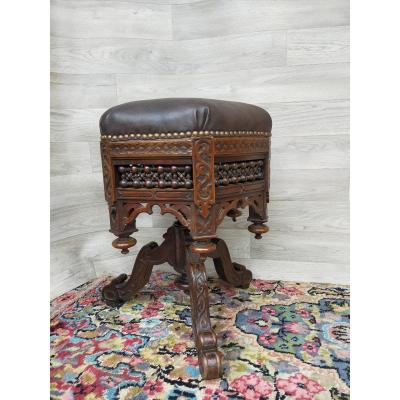 Neo Gothic Piano Stool