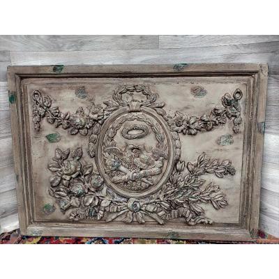 Door Top With Dove Decor