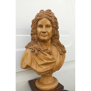 18th Century Bust Of A Man In Marble