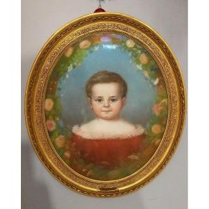 Lina Vallier Portrait Of A Young Boy