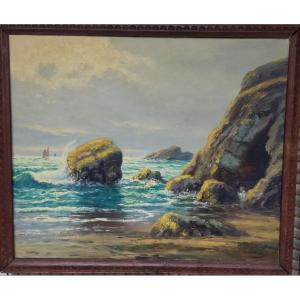 Émile Gauffriaud Le Pouliguen The Wild Coast Loire Atlantique