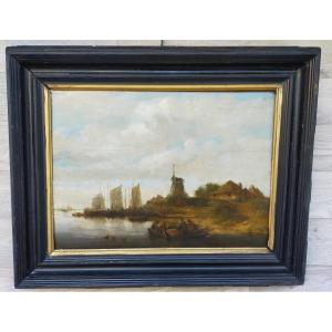 Dutch School The Departure Of Sinners