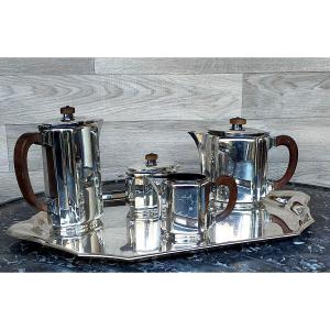 Christofle Gallia Art Deco Tea Coffee Service
