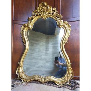 Mirror Louis XV Rocaille Mercury