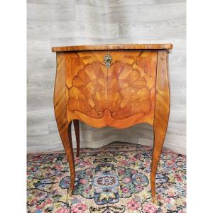 Small Dresser Commode In Marquetry