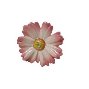 Majolica - Daisy Wall Pocket By Delphin Massier (circa 1890)