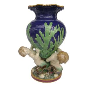 Planter After A Model By Carrier Belleuse For Minton