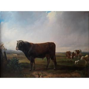 After Jacques-raymond Brascassat (1804-1867) Barbizon School