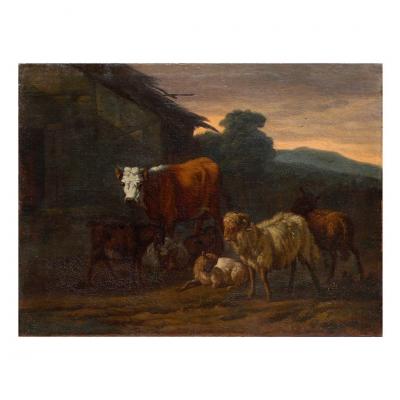 Jacques-raymond Brascassat (1804-1867) French School