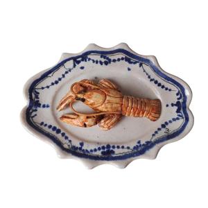 19th Century French Followers Of Palissy “trompe-l’oeil” Signed Léon Brard