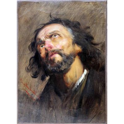 Portrait Of Three Quarter Man