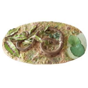 Suiveurs de Palissy “trompe-l’oeil” signé Armand-Louis-Henri Carré de Busserolle (1823-1909)