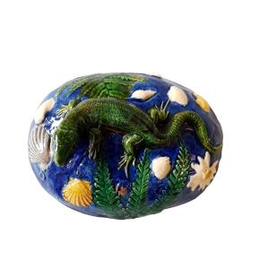 Palissy Style - French Majolica Figural “trompe-l'oeil” By Georges Pull (1810-1889)