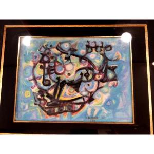 Jean Aimé Roger Durand (1914-2001) - Color Pencil And Watercolor