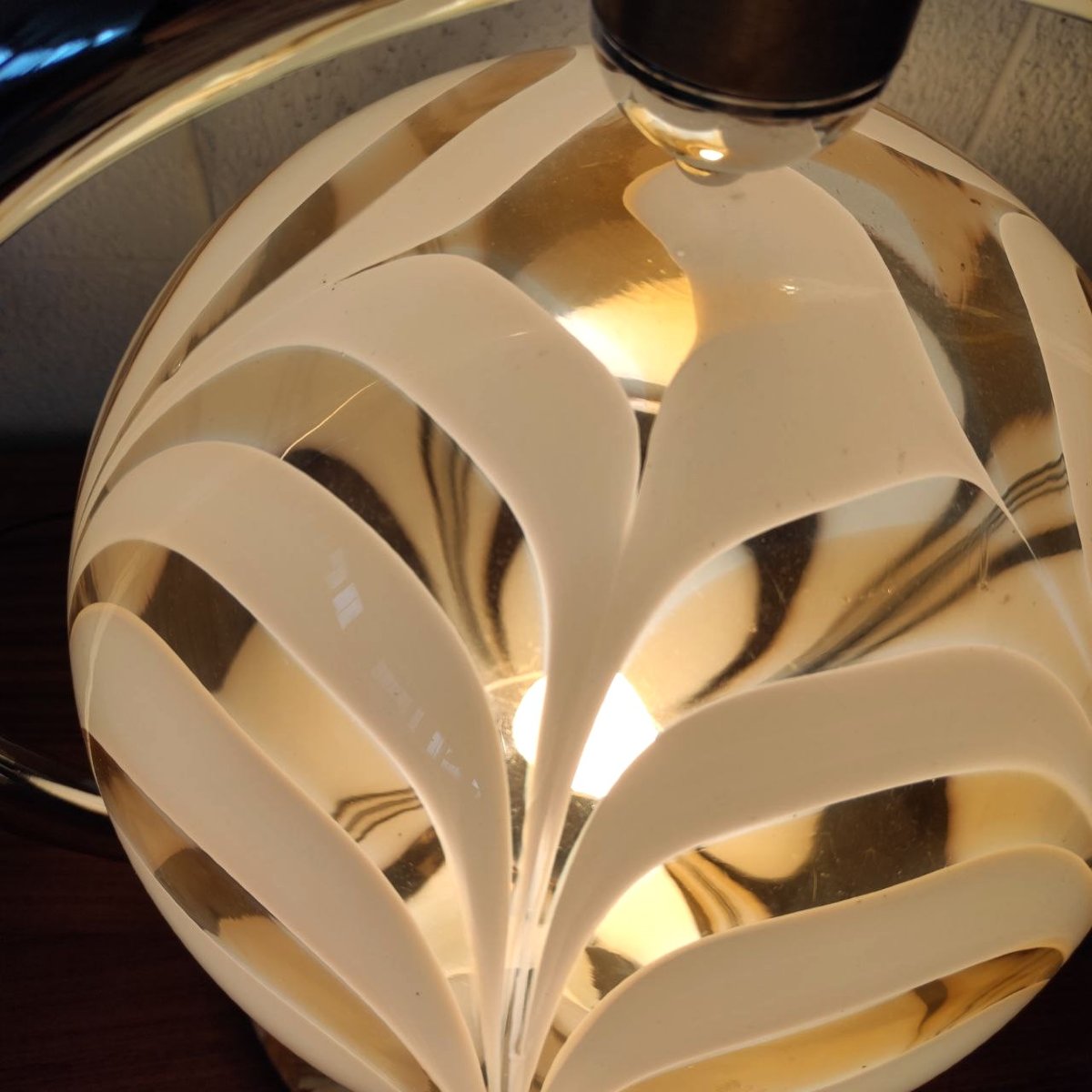 LAMPADA VETRO NASON PER MAZZEGA, ANNI '70-photo-4