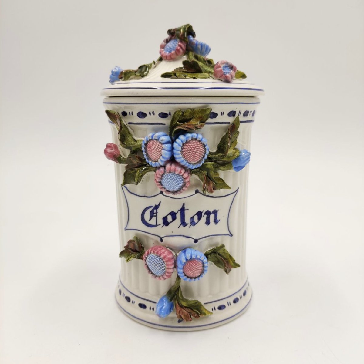 PETUCCO & TOLIO DI NOVE, SET DA BAGNO IN CERAMICA ANNI '40 -photo-2