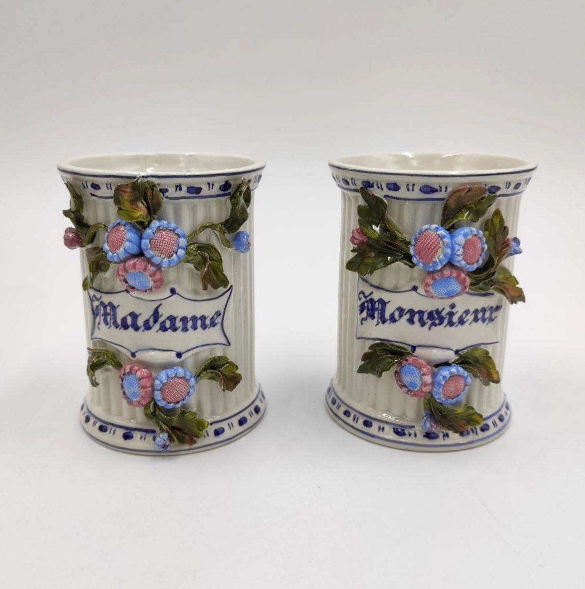 PETUCCO & TOLIO DI NOVE, SET DA BAGNO IN CERAMICA ANNI '40 -photo-4