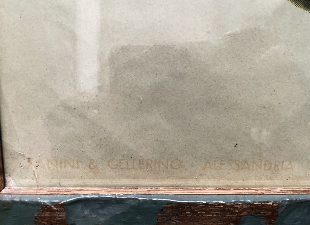 MANIFESTO PAGLIERI 'TALC BALSAMIQUE', GINO BOCCASILE 1955 ca.-photo-6
