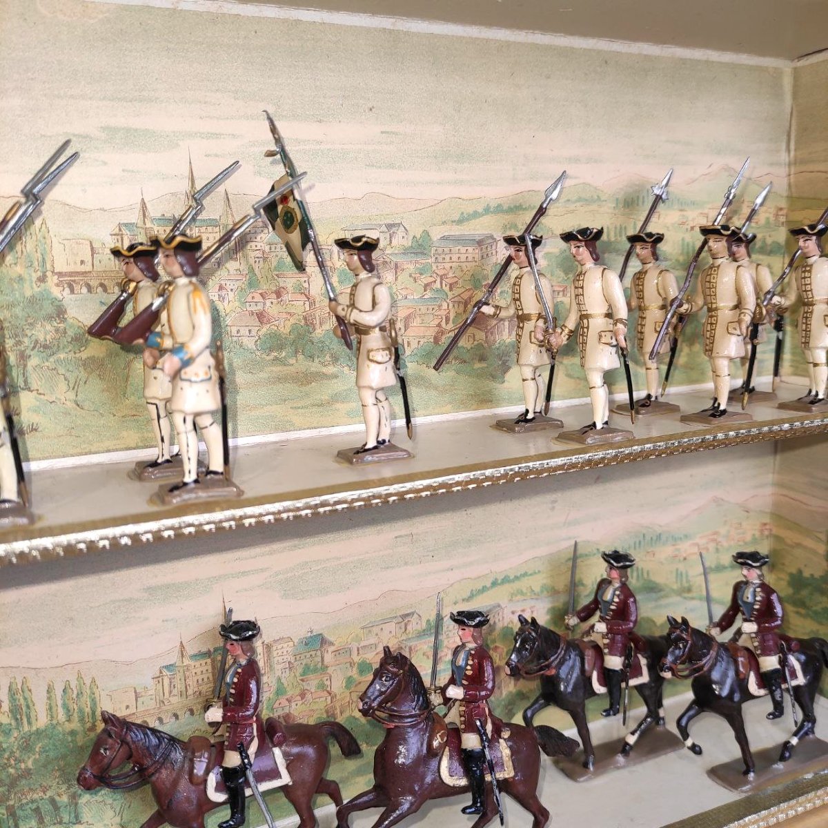 DIORAMA 'Revue Louis XIV' CBG, SOLDATINI DI PIOMBO-photo-3