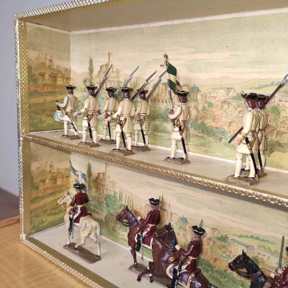 DIORAMA 'Revue Louis XIV' CBG, SOLDATINI DI PIOMBO-photo-4