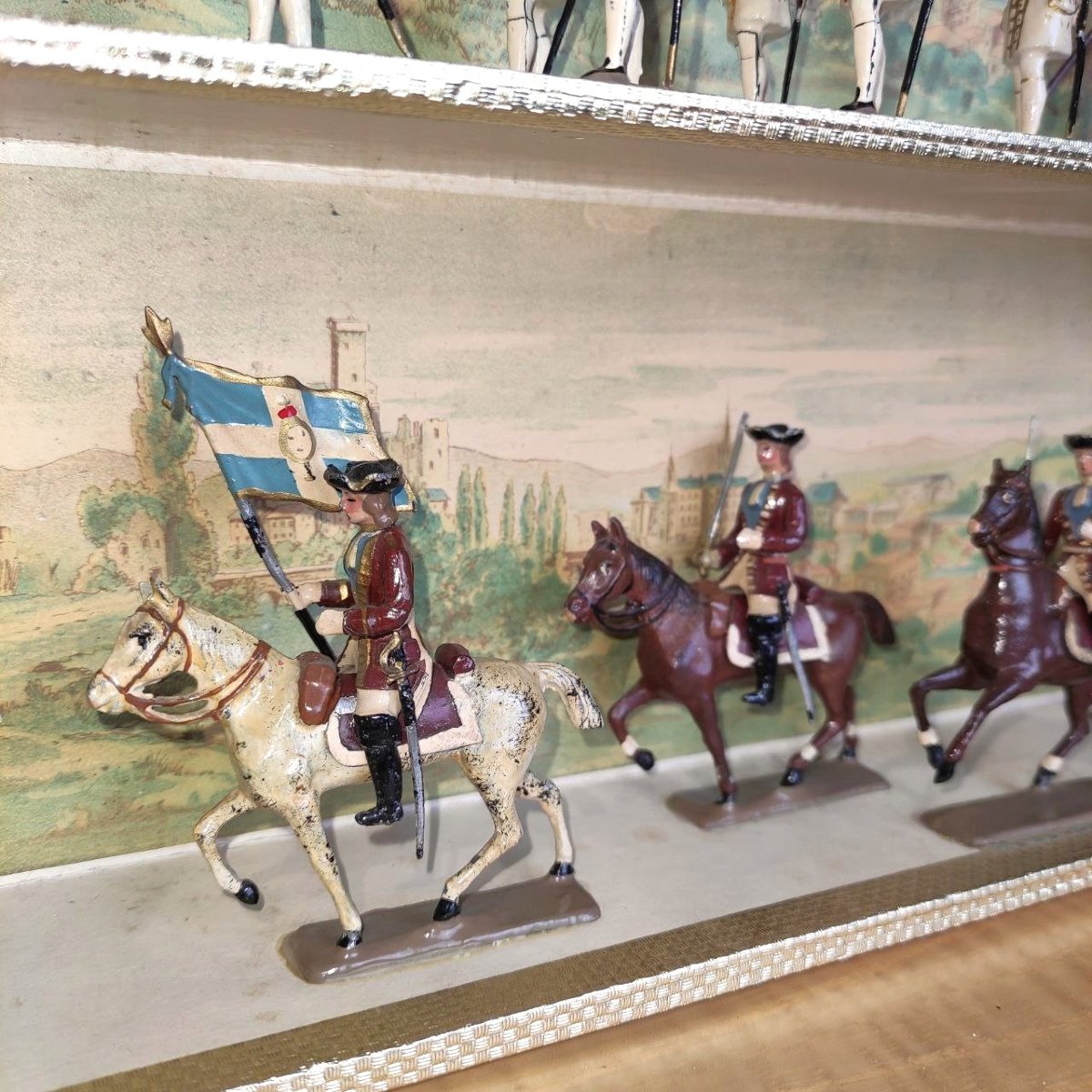 DIORAMA 'Revue Louis XIV' CBG, SOLDATINI DI PIOMBO-photo-5