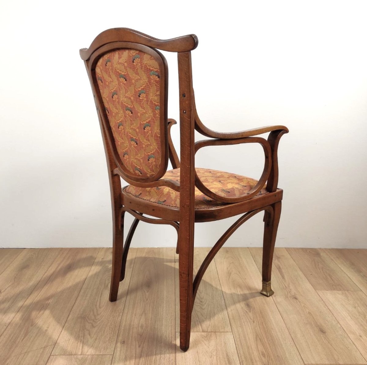 COPPIA SEDIE DI JACOB & JOSEPH KOHN VIENNA AUSTRIA, INIZI XX sec.-photo-4