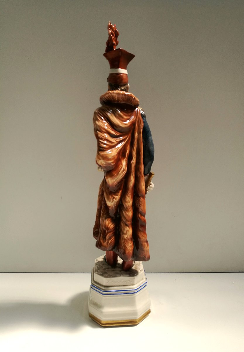 CACCIAPUOTI, STATUA IN CERAMICA GENERALE PONIATOWSKI-photo-3