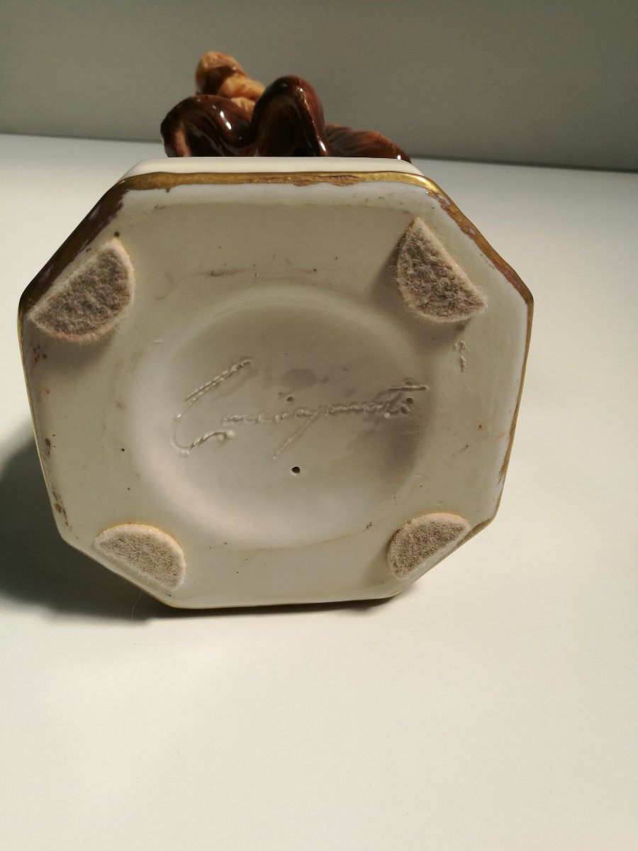 CACCIAPUOTI, STATUA IN CERAMICA GENERALE PONIATOWSKI-photo-1