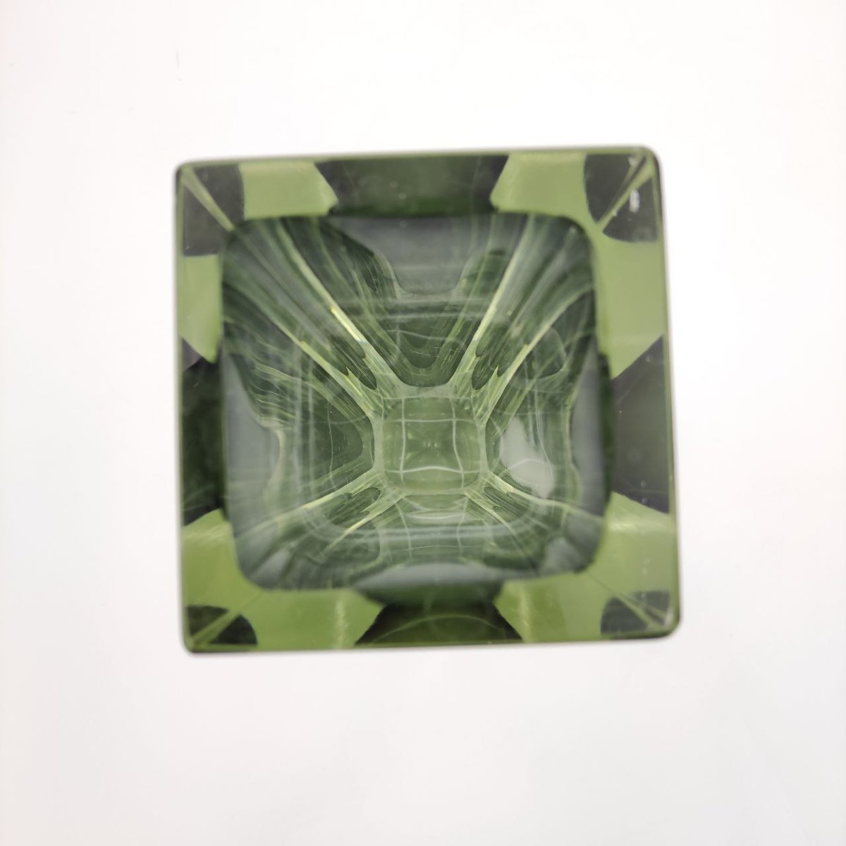 GRANDE VASO IN VETRO SOMMERSO TRASPARENTE E NEI TONI DEL GRIGIO, MURANO ANNI '60-photo-4