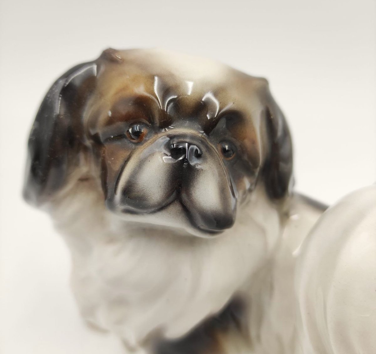 GOLDSCHEIDER, CANE PECHINESE IN CERAMICA ANNI '30.-photo-1