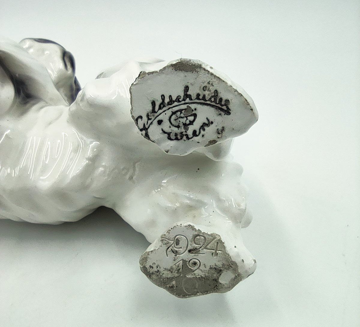 GOLDSCHEIDER, CANE PECHINESE IN CERAMICA ANNI '30.-photo-2