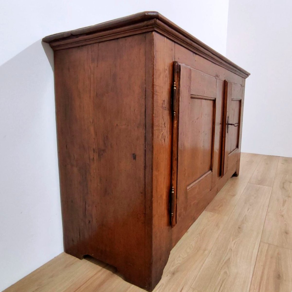 CREDENZA ANTICA IN LEGNO MASSELLO XVIII sec.-photo-3