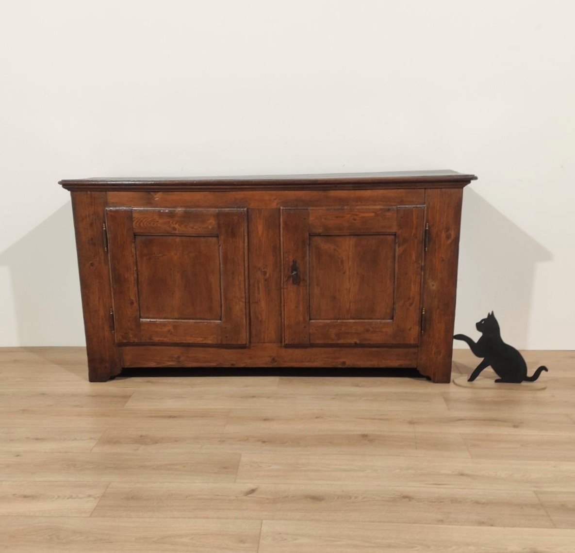 CREDENZA ANTICA IN LEGNO MASSELLO XVIII sec.-photo-8