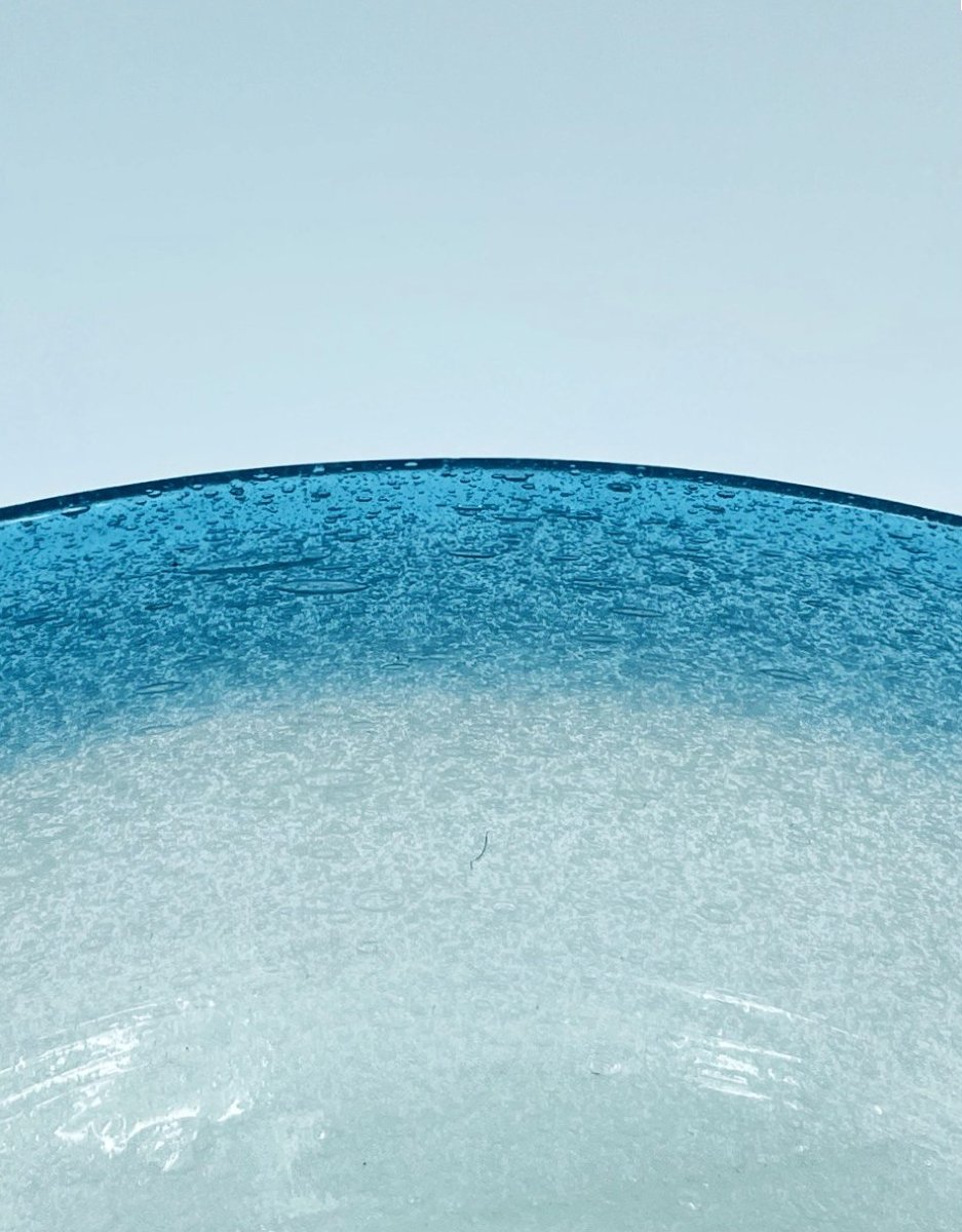 MURANO, COPPIA DI CIOTOLE IN VETRO PULEGOSO-photo-3