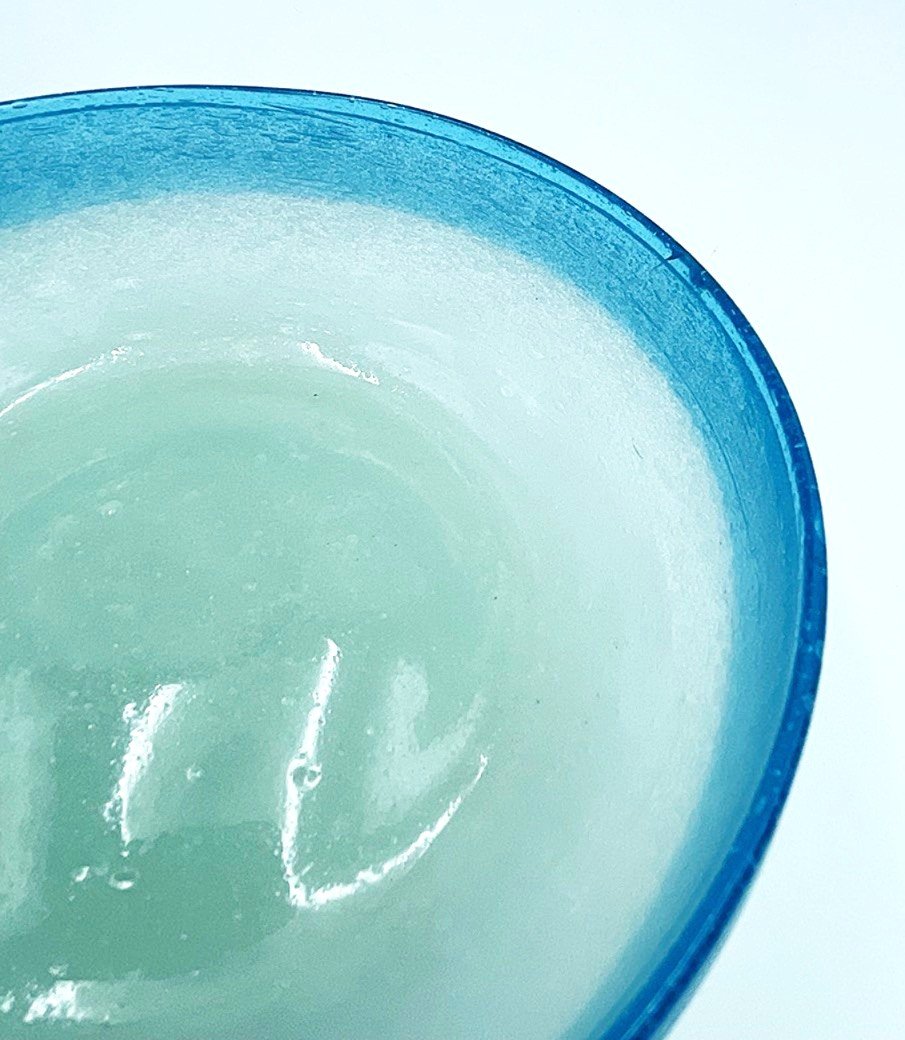 MURANO, COPPIA DI CIOTOLE IN VETRO PULEGOSO-photo-4